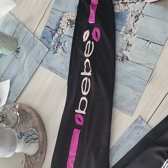 2 bebe leggings - Picture 3 of 5